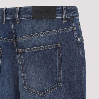 Givenchy Men Washed Out Denim Jeans In Blue