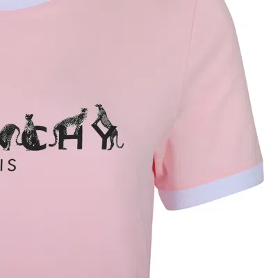 Givenchy Pale Pink Cotton T-shirts And Polos In Pink