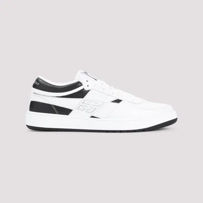 Givenchy G Move Low-top Leather Sneakers In White
