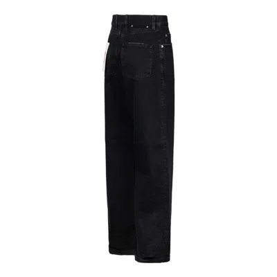 Golden Goose Black Cotton Jeans In Black