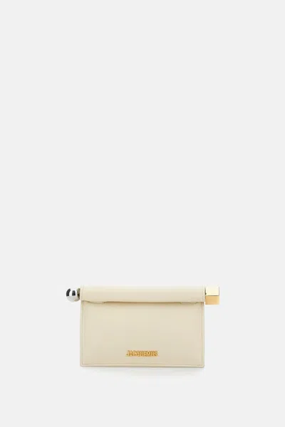 Jacquemus Women The Small Round Pochette C In White