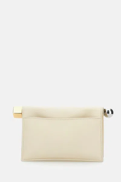 Jacquemus Women The Small Round Pochette C In White