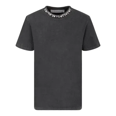 Golden Goose Grey Cotton Clothing T-shirts And Polos In Neutral