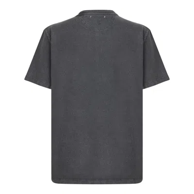 Golden Goose Grey Cotton T-shirts And Polos In Gray
