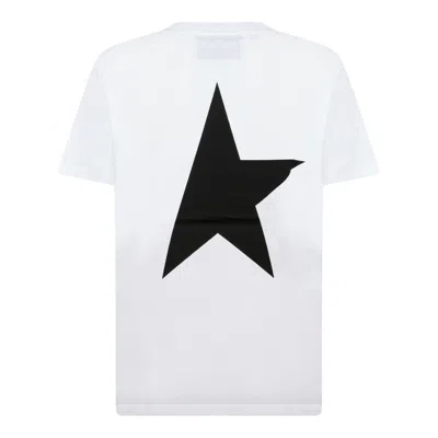 Golden Goose White Cotton Clothing T-shirts And Polos In White