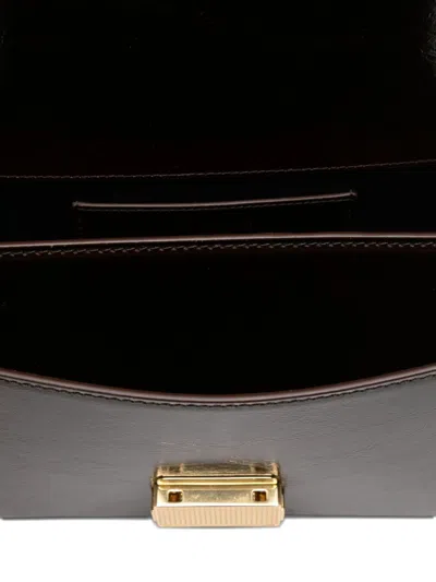 Golden Goose Shoulder Bags With Adjustable Strap And Top Handle In Brown