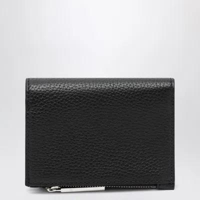 Gucci Zip Wallet With Logo In Black