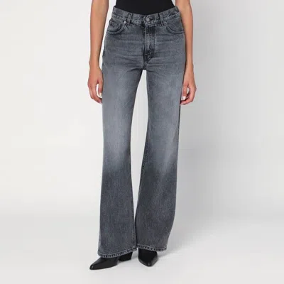 Haikure Grey Washed Effect Korea Jeans