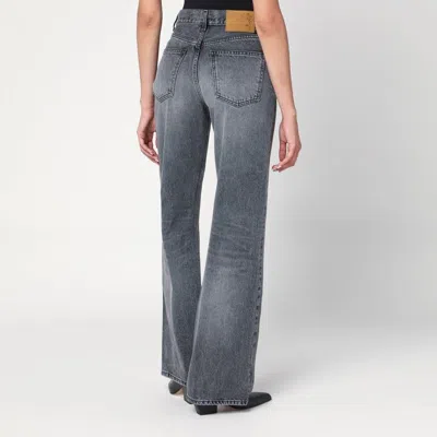 Haikure Grey Washed Effect Korea Jeans