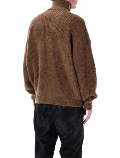 Isabel Marant Long Sleeve Sweater In Brown