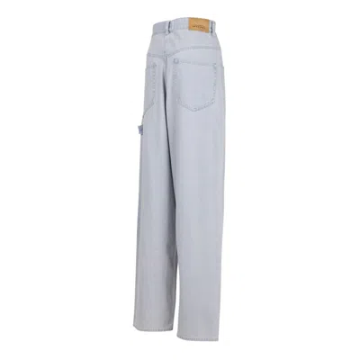 Isabel Marant Étoile Isabel Marant Etoile Blue Cotton Clothing Trousers In Blue