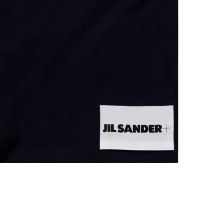 Jil Sander Blue Cashmere Scarfs In Blue