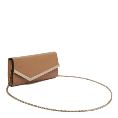 Jimmy Choo Biscuit Light Gold Bags In Brown