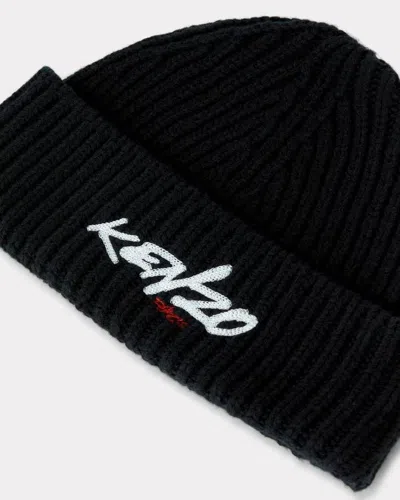 Kenzo Beanie In Black