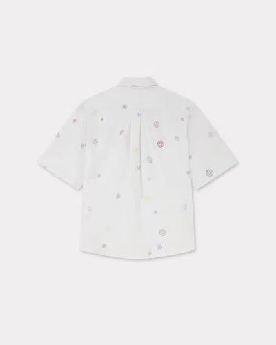 Kenzo Futura Short Sleeve Shirt In White