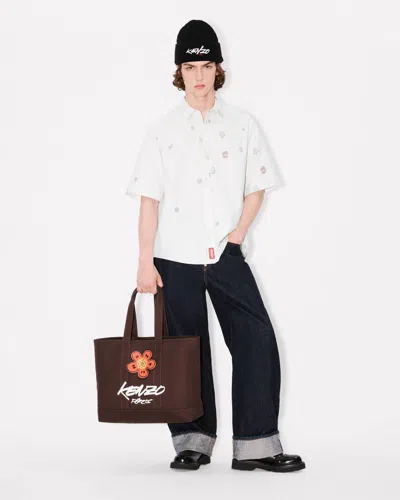 Kenzo Futura Short Sleeve Shirt In White