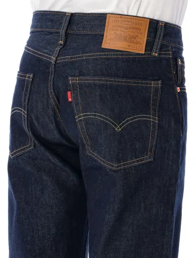 Levi's 555 Relaxed Straight Jeans In Black