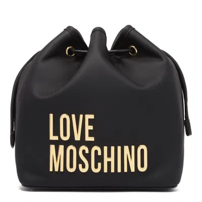 Love Moschino Black Polyurethane Bags