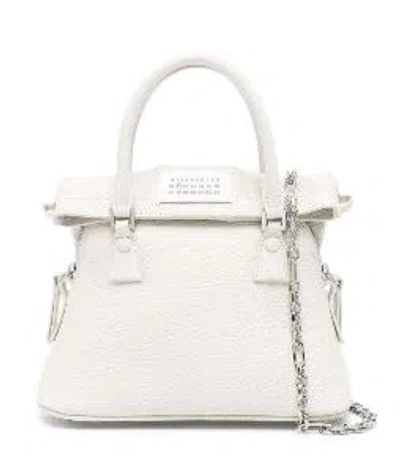 Maison Margiela Greige Cotton Polyester Bags