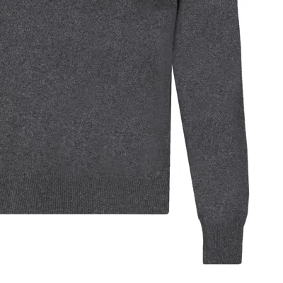 Maison Margiela Medium Grey Cashmere Wool Sweaters In Gray