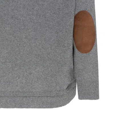 Maison Margiela Medium Grey Wool Sweater In Gray