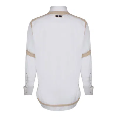 Maison Margiela White Cotton Clothing Shirts In White