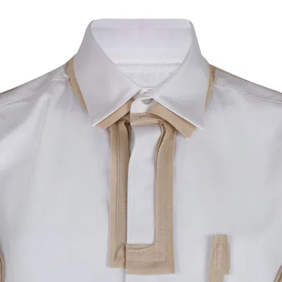 Maison Margiela White Cotton Clothing Shirts In White