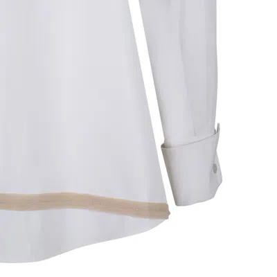 Maison Margiela White Cotton Clothing Shirts In White