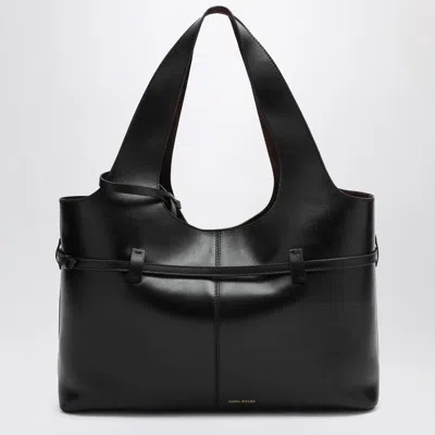 Manu Atelier Medium Shoulder Bag Cambon Rectangular Smooth Buckle Dual