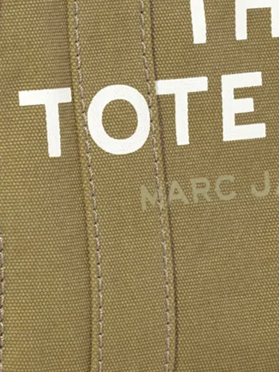 Marc Jacobs Women Mud Canvas Mini The Tote Bag Handbag In Brown