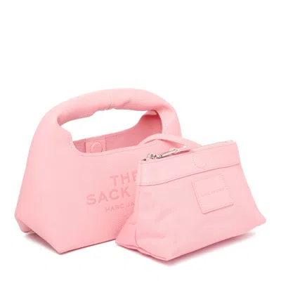 Marc Jacobs Elegant Leather Bag For Essentials In Pink
