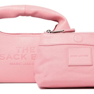 Marc Jacobs Elegant Leather Bag For Essentials In Pink