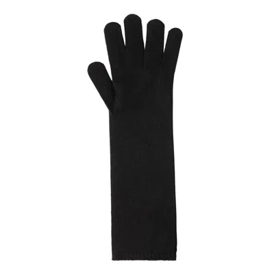 Max Mara Black Cashmere Gloves