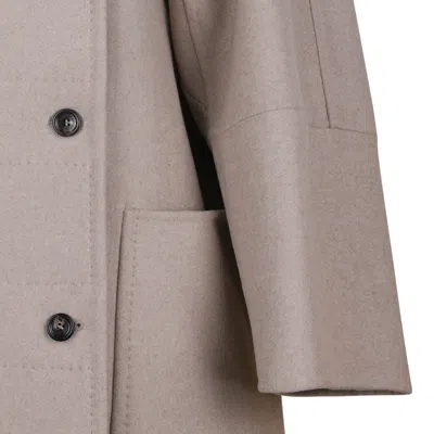 Max Mara Cacha Wool Cashmere Coats In Neutral