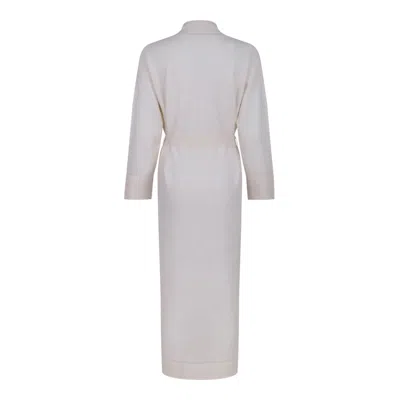 Max Mara Pure Albino Cashmere Sweater In White