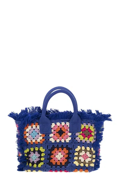 Mc2 Saint Barth Colette Crochet In Blue