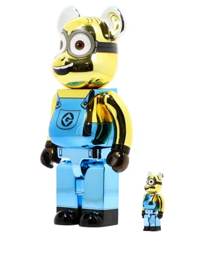 Medicom Toy "be@rbrick Dave Chrome" 100% And 400% Toy In Multi