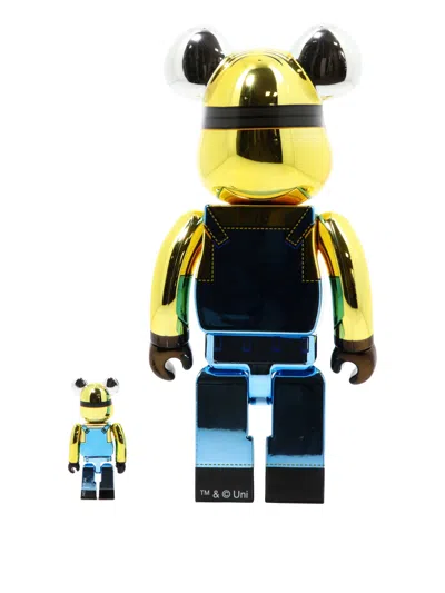 Medicom Toy "be@rbrick Dave Chrome" 100% And 400% Toy In Multi