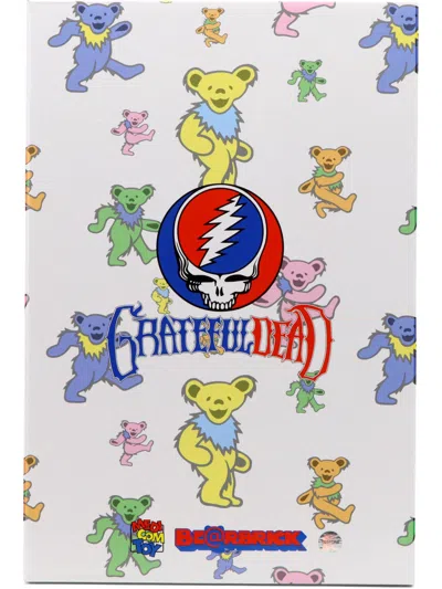 Medicom Toy "be@rbrick Grateful Dead Dancing Bear" 100% And 400% Toy In White