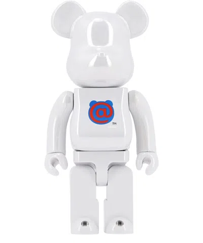 Medicom Toy "be@rbrick 1st Model White Chrome" 400% Toy In White