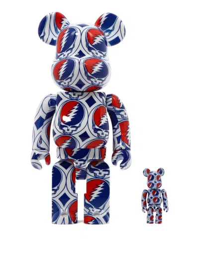 Medicom Toy "be@rbrick Grateful Dead Steal Your Face" 100% And 400% Toy In Multi