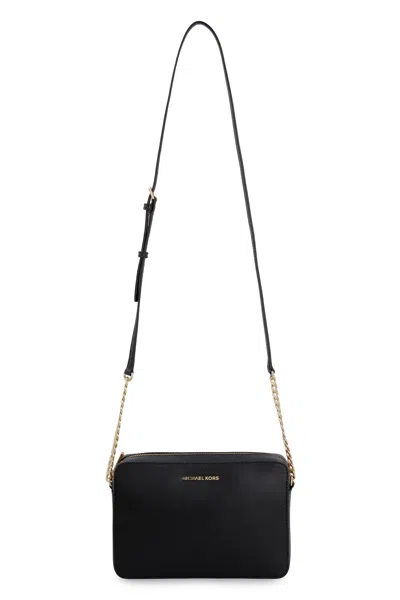 Michael Kors Black Leather Bags