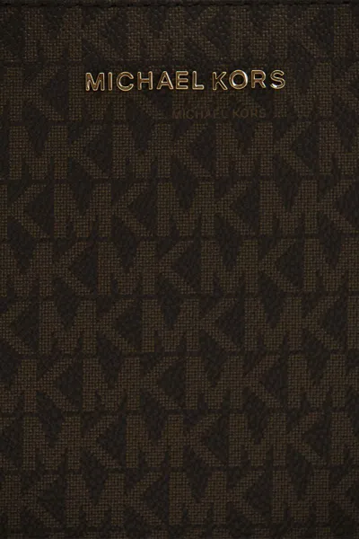 Michael Kors Cross-body Bag With Adjustable Chain Strap In Brown