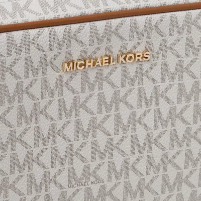 Michael Kors Vanilla Coated Canvas Bags