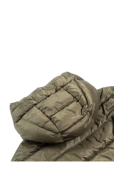 Moncler Najan Short Down Jacket In Green