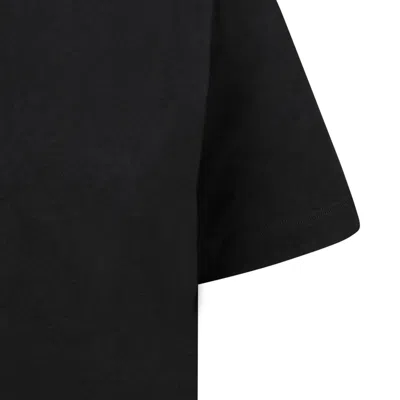 Msgm Black Cotton Clothing T-shirts And Polos In Black