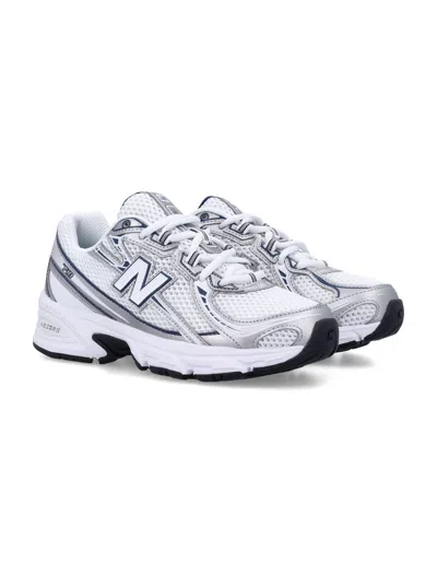 New Balance Breathable Mesh Sneakers With Durable Overlays In Silver