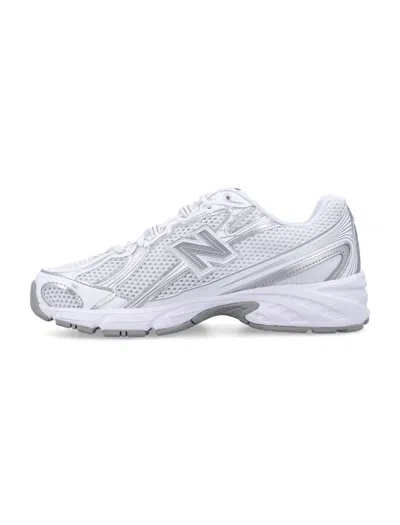New Balance Breathable Mesh Sneakers With Durable Overlays In White