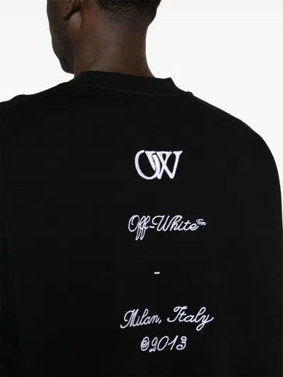Off-white Beige Cotton Sweater In White