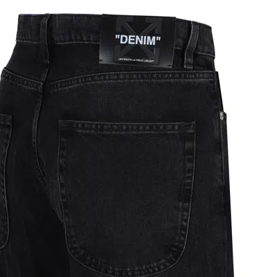 Off-white Padded Straight-leg Trousers In Black